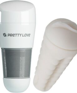 Alternative view of PRETTY LOVE - KITTY WHITE VAGINA MASTURBATOR
