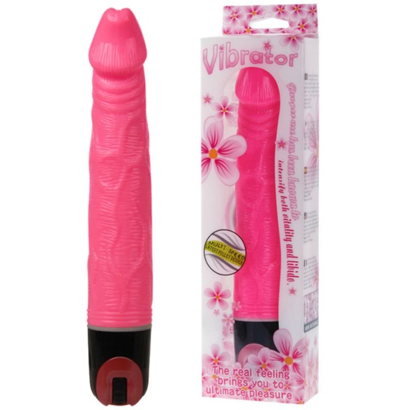 BAILE - VIBRATOR MULTISPEED 21.5 CM PINK - Image 2