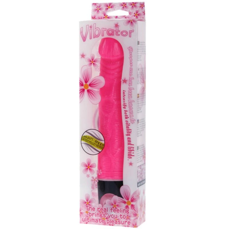 BAILE - VIBRATOR MULTISPEED 21.5 CM PINK - Image 3