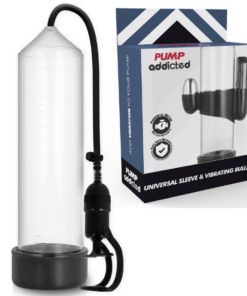 PUMP ADDICTED - RX5 TRANSPARENT VIBRATOR