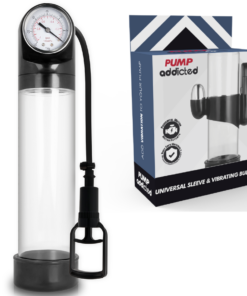 PUMP ADDICTED - RX9 TRANSPARENT VIBRATOR