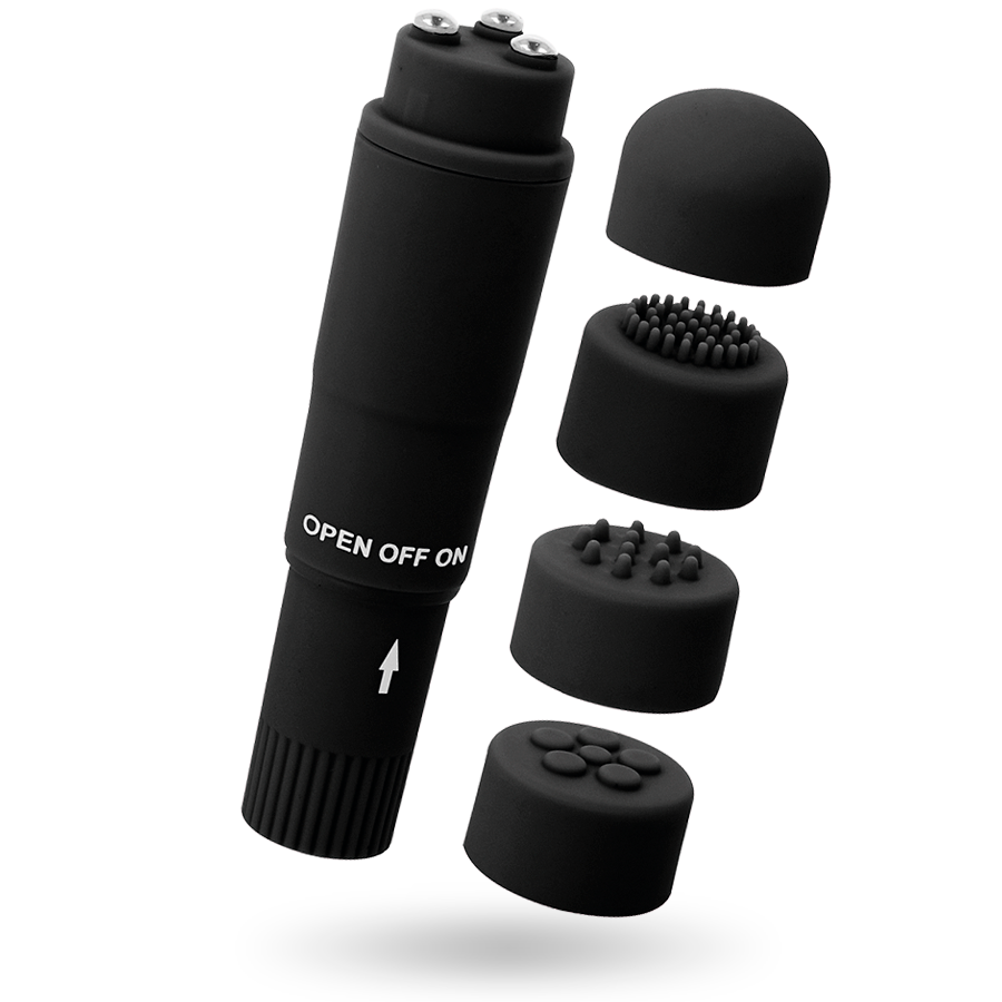 GLOSSY - KURT POCKET MASSAGER BLACK - Image 2