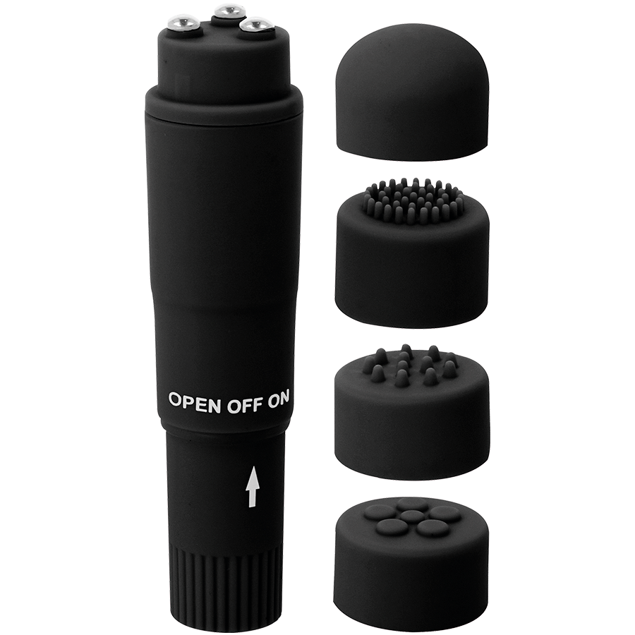 GLOSSY - KURT POCKET MASSAGER BLACK - Image 3