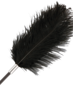 Alternative view of DARKNESS - BLACK LOVE FEATHER WHIP 56 CM