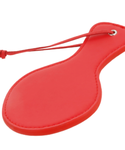 DARKNESS - RED ROUNDED FETISH PADDLE
