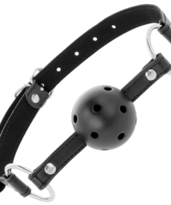 Alternative view of DARKNESS - BLACK BREATHABLE GAG