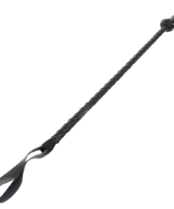 DARKNESS - LEATHER FETISH BDSM WHIP 60CM