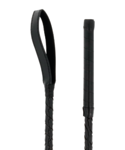 Alternative view of DARKNESS - FETISH BLACK BDSM WHIP 70 CM