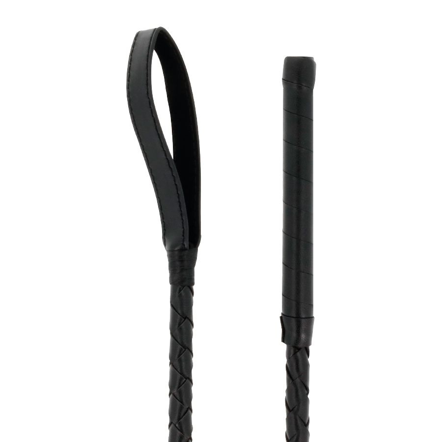 DARKNESS - FETISH BLACK BDSM WHIP 70 CM - Image 2