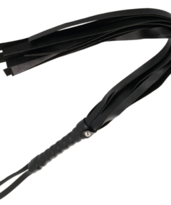 DARKNESS - BLACK BONDAGE WHIP 45 CM
