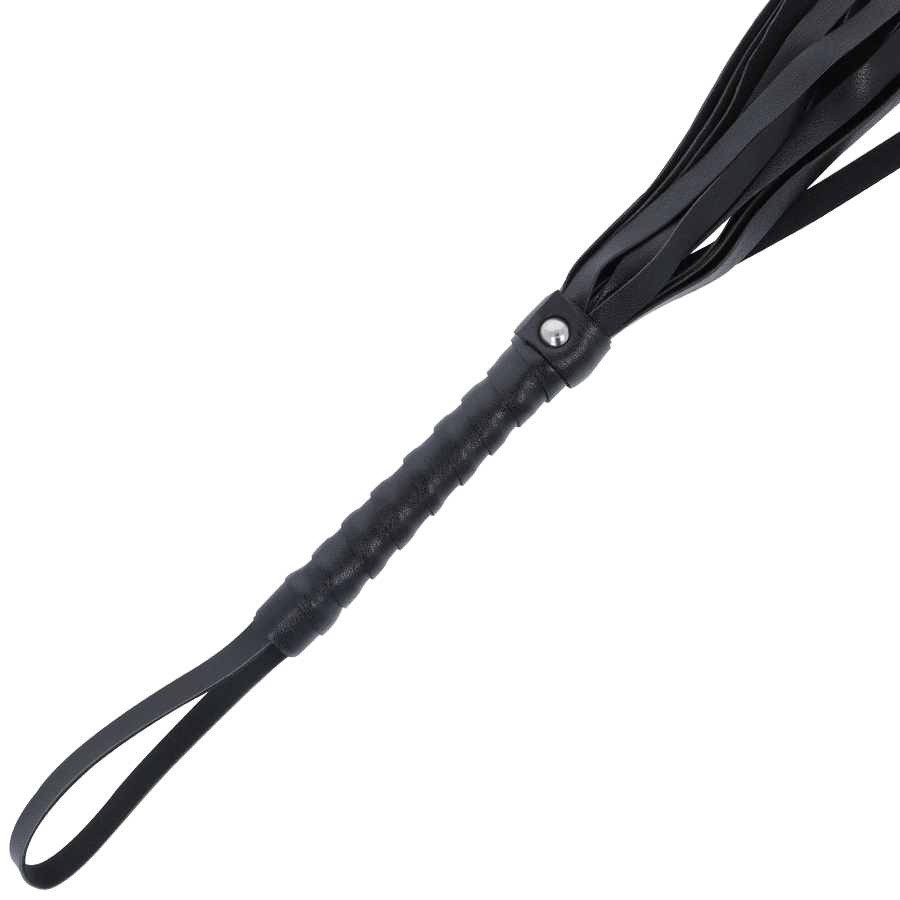 DARKNESS - BLACK BONDAGE WHIP 45 CM - Image 2
