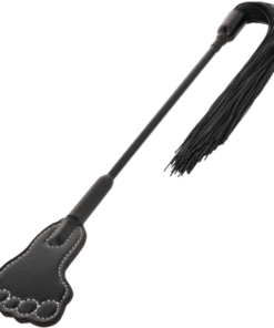 DARKNESS - FETISH CROP AND BLACK WHIP