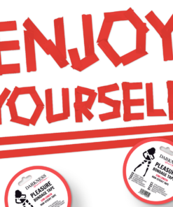 Alternative view of DARKNESS - NON-STICKY RED BONDAGE TAPE 15 M