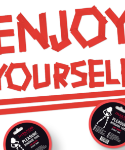 Alternative view of DARKNESS - ADHESIVE RED BONDAGE TAPE 15M