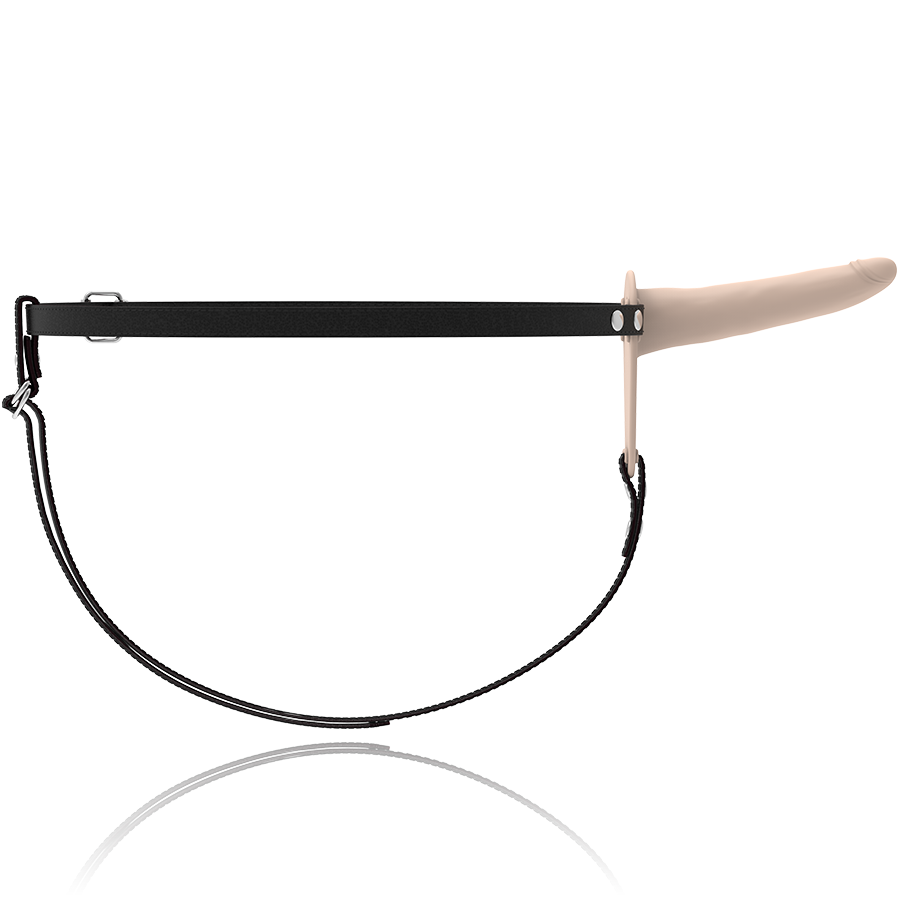 FETISH SUBMISSIVE HARNESS - FLESH SILICONE 15 CM - Image 3