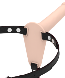 FETISH SUBMISSIVE HARNESS - FLESH SILICONE 15 CM