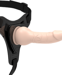 FETISH SUBMISSIVE HARNESS - FLESH REALISTIC SILICONE 16 CM