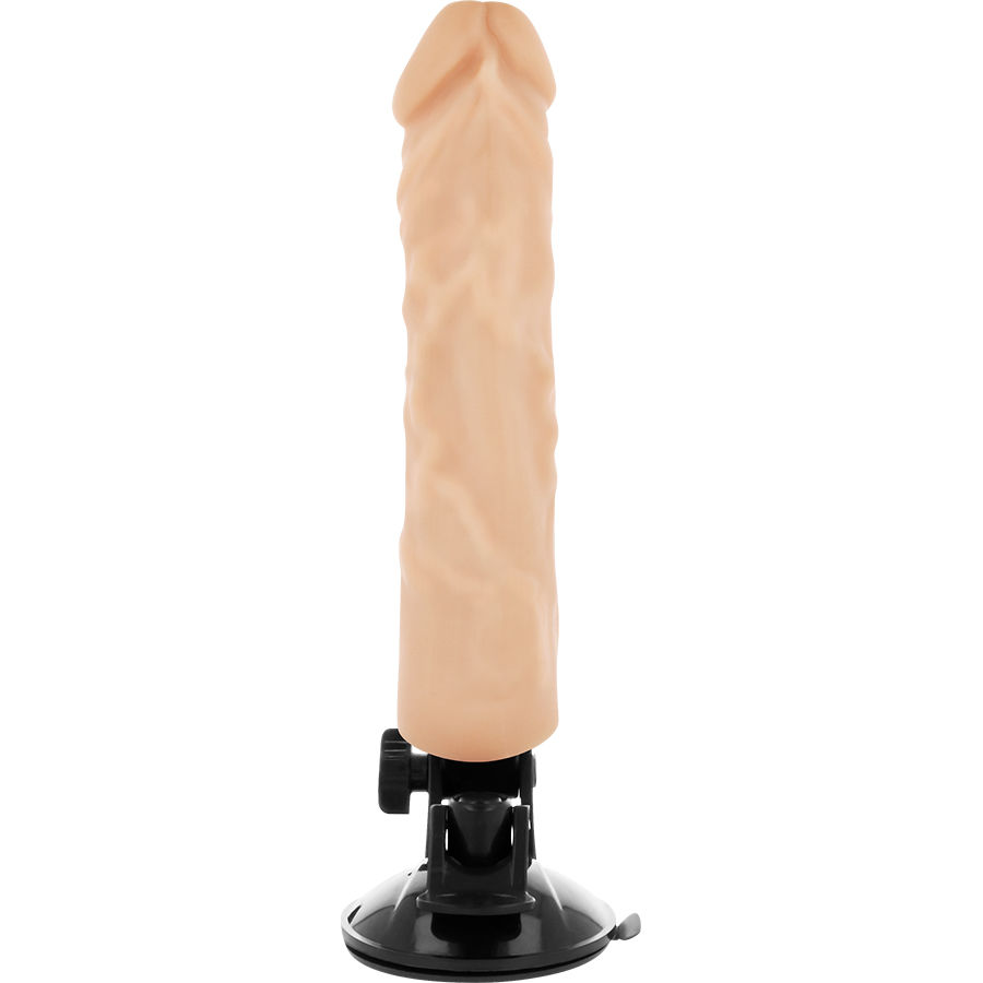 BASECOCK - REALISTIC VIBRATOR REMOTE CONTROL FLESH 21 CM - Image 3