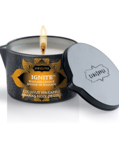 Alternative view of KAMASUTRA - COCONUT AND PINEAPPLE MASSAGE CANDLE 170GR