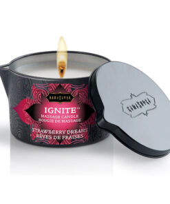 Alternative view of KAMASUTRA - STRAWBERRY DREAMS MASSAGE CANDLE 170 GR