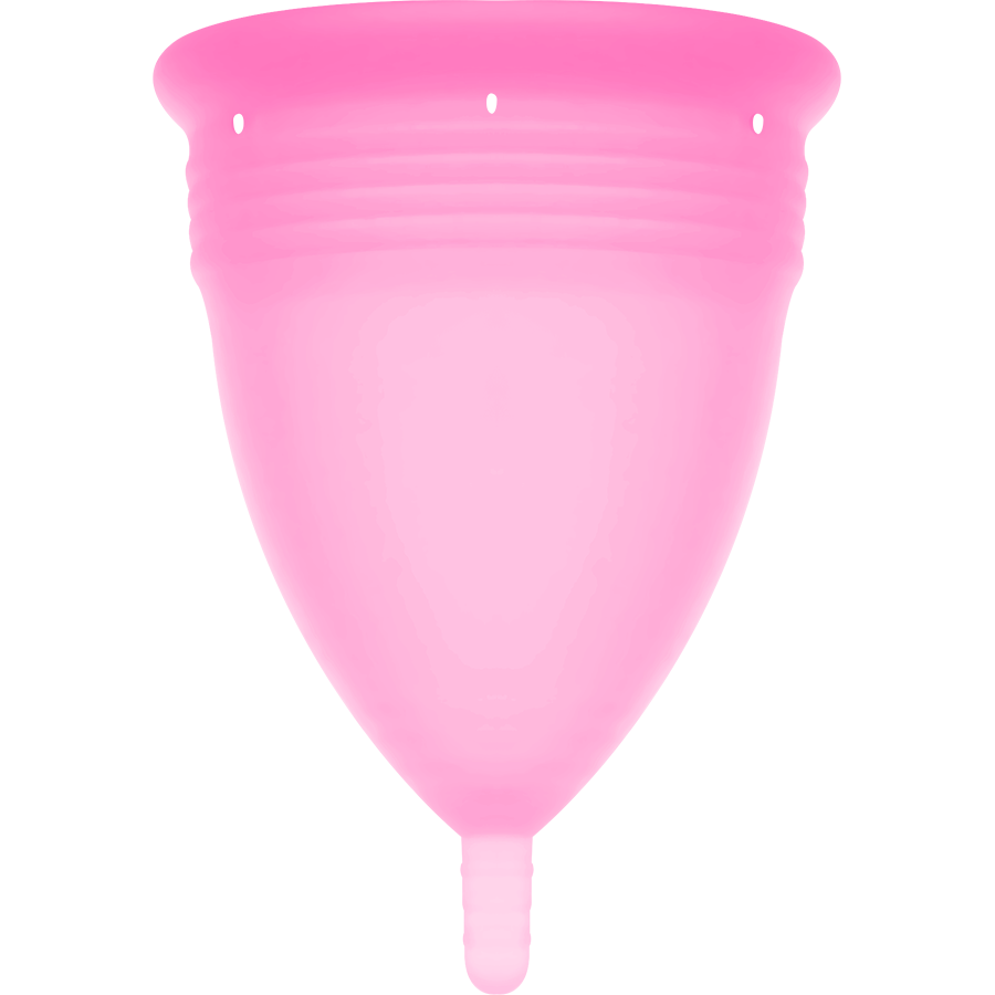 STERCUP - FDA SILICONE MENSTRUAL CUP PINK - SIZE L - Image 2