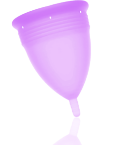 Alternative view of STERCUP - FDA SILICONE MENSTRUAL CUP VIOLET - SIZE L