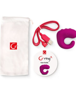 Alternative view of G-VIBE - FUN TOYS GRING VIBRATOR RING XL SWEET RASPBERRY