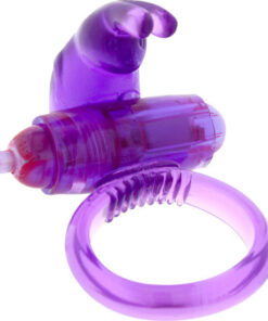 SEVEN CREATIONS - LILAC SILICONE VIBRATOR RING