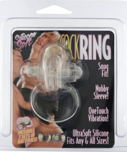 Alternative view of SEVEN CREATIONS - TRANSPARENT SILICONE VIBRATOR RING
