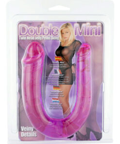 SEVEN CREATIONS - PENIS WITH TWO FLEXIBLE JELLY HEADS