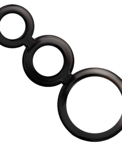 Alternative view of ADDICTED TOYS - RINGS SET FOR PENIS - SMOKED