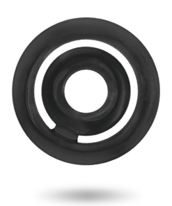 Alternative view of ADDICTED TOYS - POTENZ- C-RING PENIS BLACK