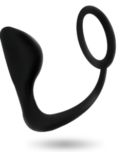 Alternative view of ADDICTED TOYS - ANAL PLUG WITH BLACK PENIS RING