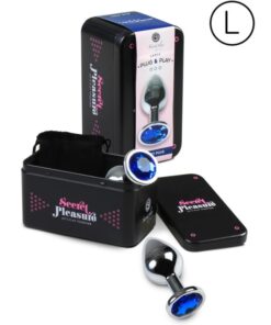 Alternative view of SECRETPLAY - ANAL PLUG SIZE L BLUE