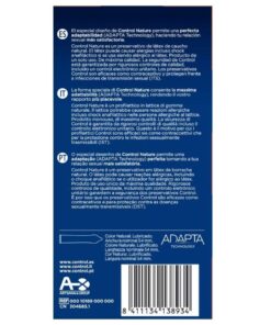 Alternative view of CONTROL - ADAPTA NATURE CONDOMS 24 UNITS