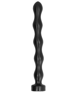 Alternative view of ALL BLACK - ANAL BEADS 41,5 CM