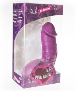 Alternative view of PINK ROOM - ELIAN REALISTIC DILDO PURPLE 17.5 CM