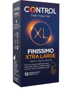 CONTROL - FINISSIMO XL CONDOMS 12 UNITS