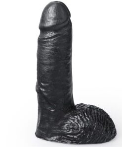HUNG SYSTEM - REALISTIC DILDO BLACK COLOR CESAR 19 CM