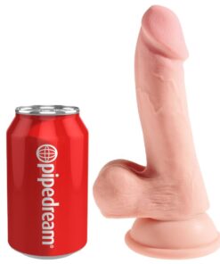 Alternative view of KING COCK - TRIPLE DENSITY DILDO 14 CM