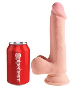 Alternative view of KING COCK - TRIPLE DENSITY DILDO 19 CM