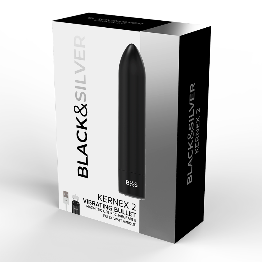 BLACKSILVER - KERNEX 2 BLACK VIBRATING MAGNETIC BULLET - Image 5