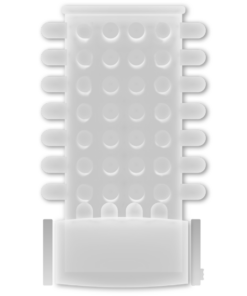 CASUAL LOVE - RING VIBRATING SLEEVE TRANSPARENT