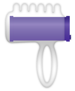 Alternative view of CASUAL LOVE - FINGER FUN PURPLE