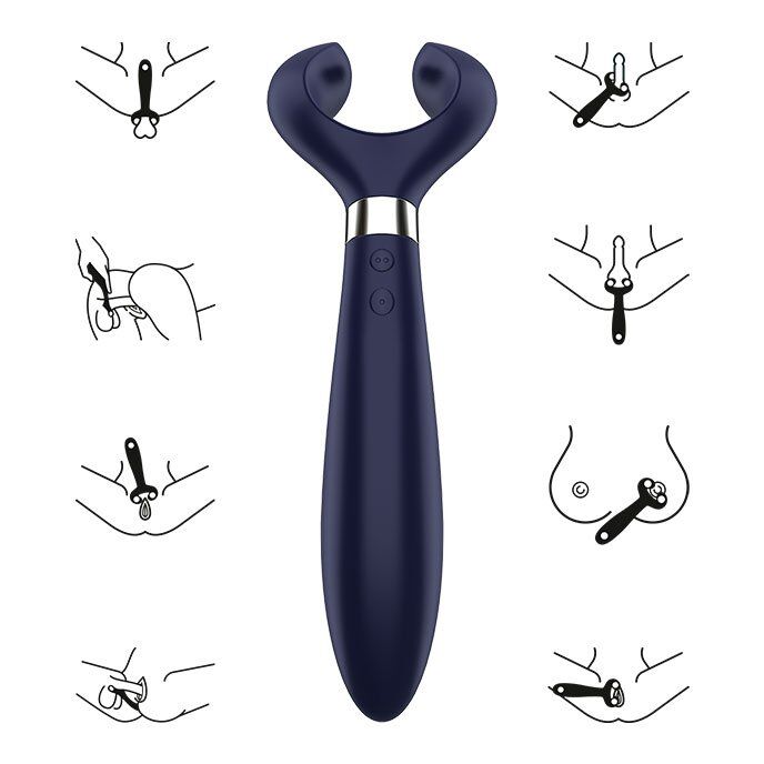 SATISFYER ENDLESS FUN MULTI VIBRATOR 3 BLUE - Image 4