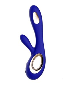 Alternative view of LELO - SORAYA WAVE VIBRATOR RABBIT MIDNIGHT BLUE