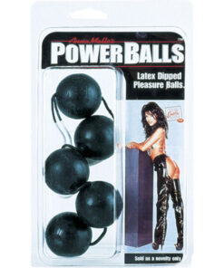 Alternative view of CALEXOTICS - POWER BALLS ANAL BLACK