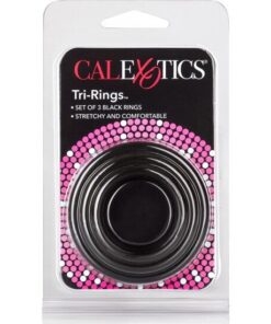 Alternative view of CALEXOTICS - TRI-RINGS BLACK