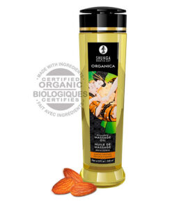 SHUNGA - ORGANIC ALMOND MASSAGE OIL 240 ML