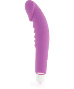 Alternative view of DOLCE VITA - REALISTIC PLEASURE PURPLE SILICONE
